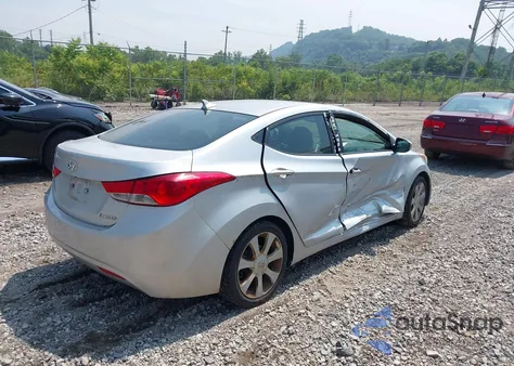 2012 Hyundai Elantra Limited из США, поврежденный, VIN 5NPDH4AE3CH100936